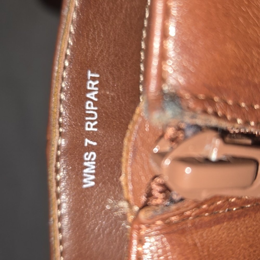 DV by Dolce Vita Rupart Wedge Booties Brown Size 7 - Picture 7 of 9